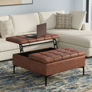 Laura - Lift Top Storage Ottoman by Unique Piece Furniture