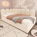 Upholstered Daybed With Metal Slatted Base by HouseOfZazla
