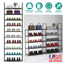 10-Tier Shoe Rack Organizer for Hallways and Closets by LJGDeals