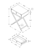 Accent Side Table with Storage Drawer by HouseOfZazla