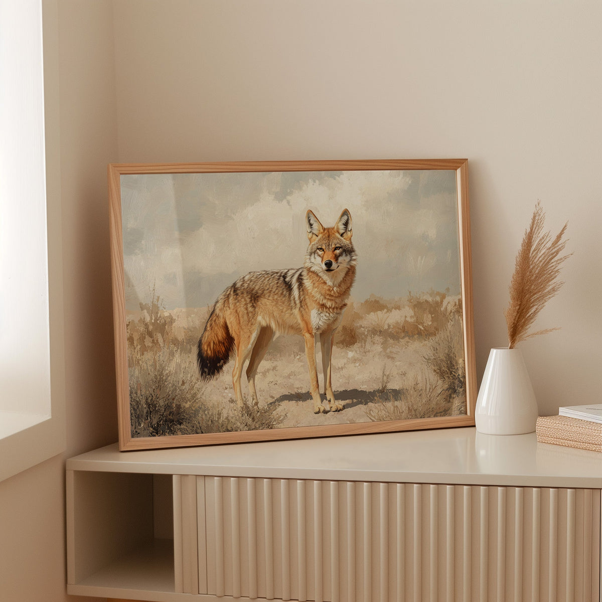 Lone Coyote in the Sun, photo 11 of 16
