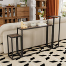 3-Piece Set of Narrow Table
