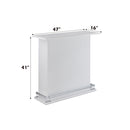 Kite - Bar Table - White High Gloss