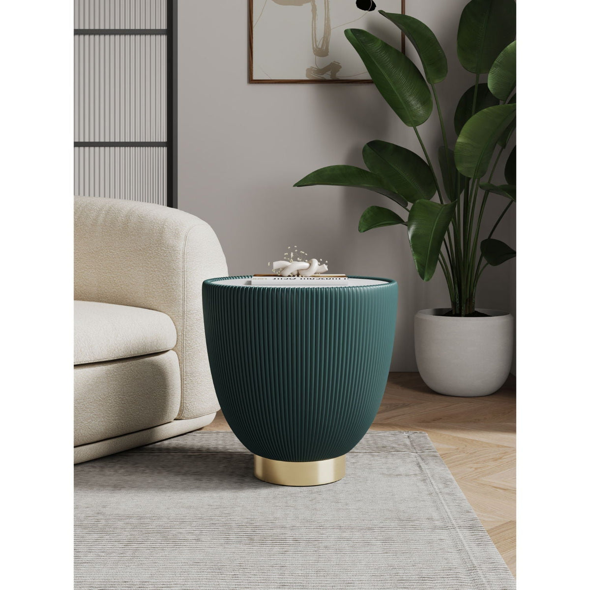 Anderson - Upholstered End Table, photo 14 of 16