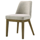 Bryant - Upholstered Dining Side Chair (Set of 2) - Light Tan by HouseOfZazla