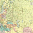 Vintage Map of Europe, 1922