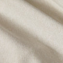 Plaid Rod Pocket and Back Tab Curtain Panel with Fleece Lining Natural 50x84"