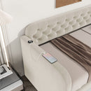 Upholstered Daybed With Trundle And USB Charging Design by Unique Piece Furniture