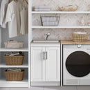 Kyle - Laundry Cabinet & Faucet And Stainless Steel Sink by HouseOfZazla