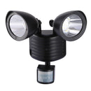 Solar Lights 22LEDs Outdoor Security Lights Motion Sensor IP44 Water-Resistant 360¡ Rotatable Dual Heads Solar Wall Light for Entryways Stairs Yard Ga