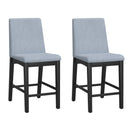 Gathering Height Stool (Set of 2) - Gray by HouseOfZazla