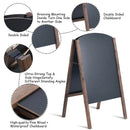 40 Inch Wood A-Frame Sidewalk Wedding Signage Chalkboard by LJGDeals