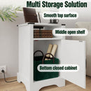 Farmhouse Nightstand, Charging Station & Storage by HouseOfZazla