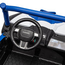 24V Ride On XXL UTV car for kid,2seater with two safety belts, Side by Side 4x4 Ride on Off-Road Truck with Parent Remote Control, Battery Powered Electric Car w/High Low Speed, two safety belts.