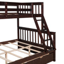 Bunk Bed With Ladders And 2 Storage Drawers by Unique Piece Furniture