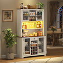 70.9" Kitchen Pantry Storage Cabinet