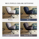 360° Swivel Office Chair, No Wheels by HouseOfZazla