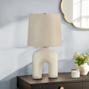 Lighting, Table Lamp, Resin, Modern - Cream