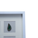 Set of 2 Shadow Box Wall Décor with Agate by HouseOfZazla