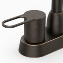 2 Handles Bathroom Sink Faucet, Oil Rubbed Bronze Centerset by HouseOfZazla