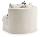 Padova - Swivel Accent Chair - Ivory