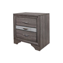 Ryder - Sparkle Nightstand - Gray by HouseOfZazla