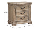 Marisol - Drawer Nightstand - Fawn