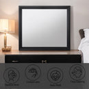 Ireland - 40" Mirror - Black by Unique Piece Furniture