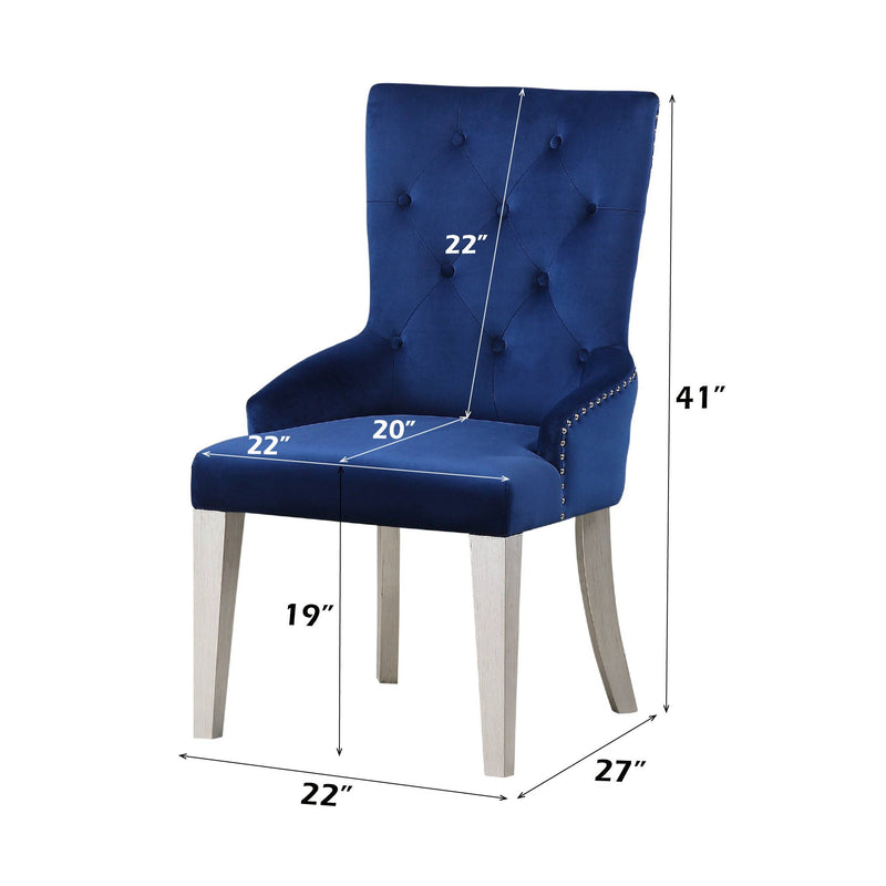 Varian - Side Chair - Blue, photo 3 of 4