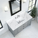 49-Inch Quartz Bathroom Vanity Top