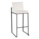 Fuji - Contemporary High Back Barstool Elegant Design by HouseOfZazla
