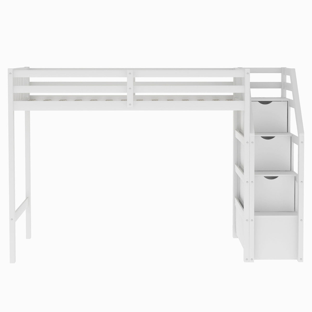 Loft Bed With Staircase And Storage, photo 13 of 26