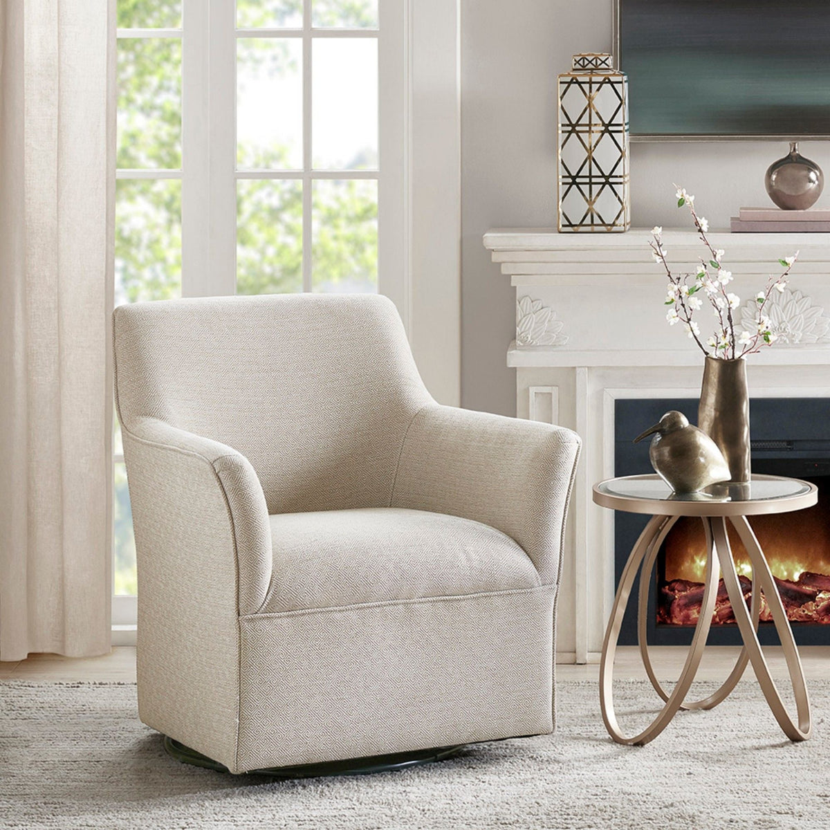Augustine - Swivel Glider Chair, photo 10 of 16