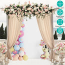 Arch Backdrop Stand Cover White Spandex Fabric by LJGDeals