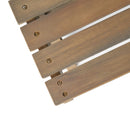 Sedona Outdoor Side Table With Open Slat Design by HouseOfZazla
