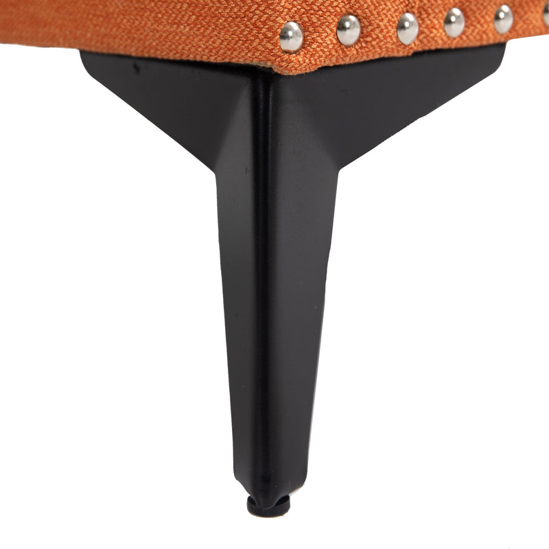 Accent Chair Living Room Chairs Single Sofa Chair,Arm Chairs with Linen Fabric, Mid Century Accent Arm Chairs Comfy Reading Lounge Club Armchair for Bedroom Office Study