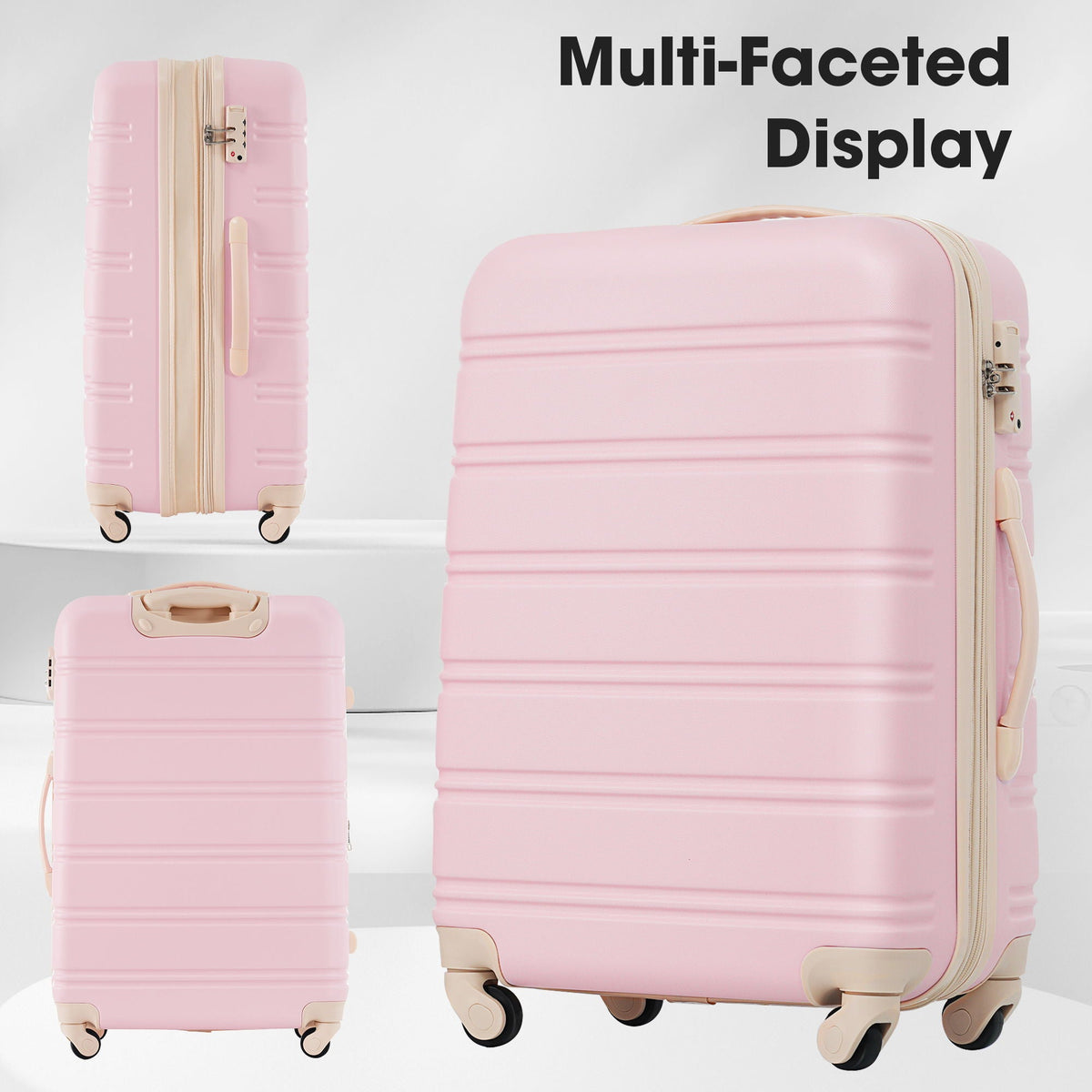 Hardshell Luggage Sets 2 Pieces + Bag Spinner Suitcase With Tsa Lock Lightweight 20" / 28", photo 18 of 29