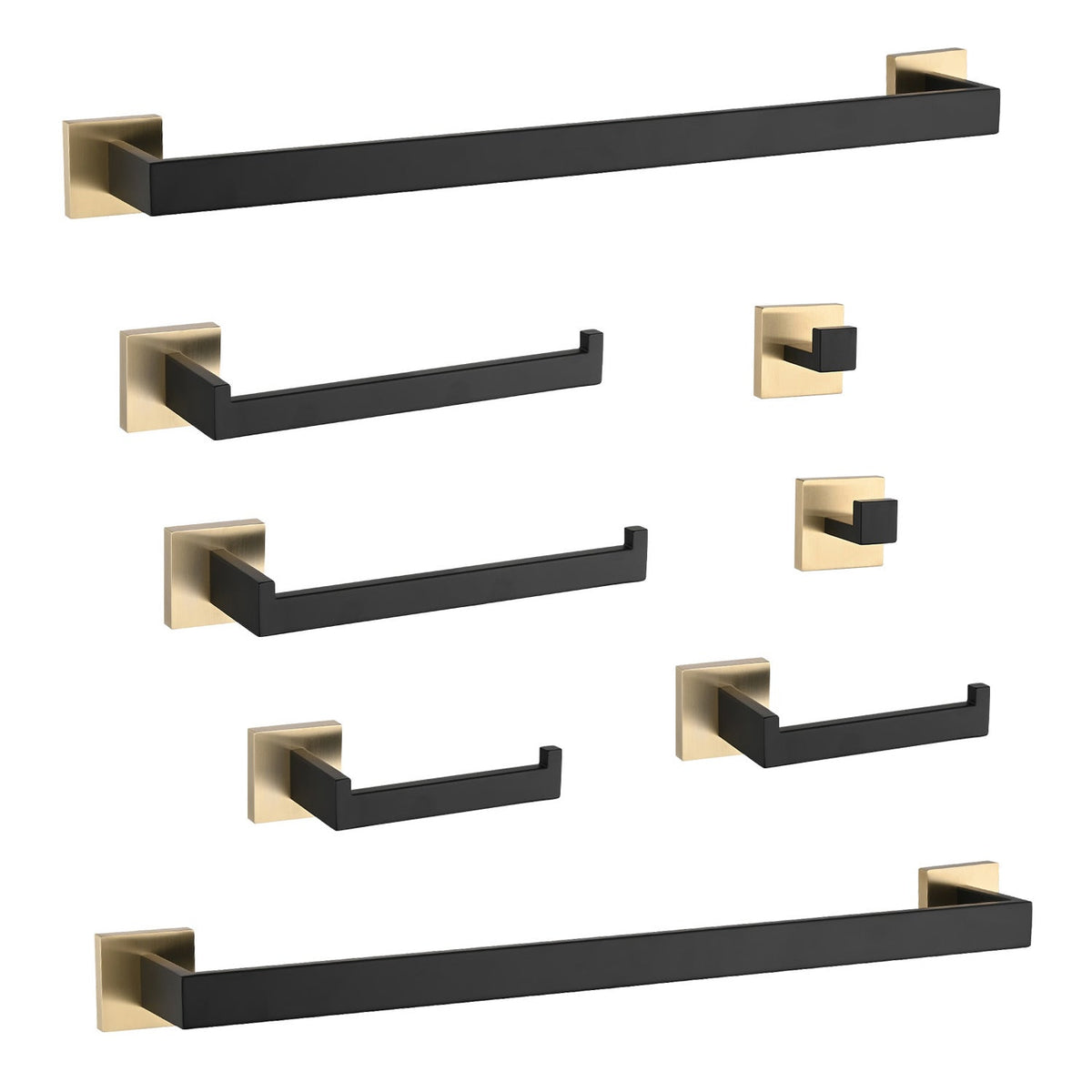 8-Piece Bathroom Hardware Set, photo 4 of 10