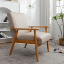 Wide Classic Mid-Century Modern Arm Chair by HouseOfZazla