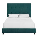 Tufted Upholstered Headboard Platform Bed by HouseOfZazla