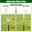 360° Bendable Drip Irrigation System with 49FT 5/8” Tubing Hose 5/16” Faucet Connector Automatic Watering Misting Kit For Garden Greenhouse Yard Lawn