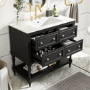 Bathroom Vanity Cabinet With Undermount Sink - 4 Drawer Set by HouseOfZazla