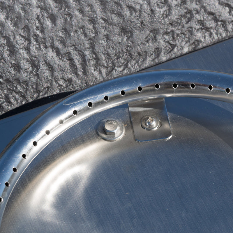 19.50" STONE MGO FIRE COLUMN - 40 000 BTU