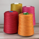 Revolution Fibers Zephira Wool-Silk 1lb Cones | 2/18 Lace Weight Yarn | 50% Superfine Merino Wool & 50% Tussah Silk by Revolution Fibers