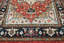 6x9 Rust LoomBloom Hand Knotted Arts & Crafts Oushak 100% Wool Oriental Area Rug