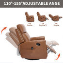 Deep Swivel Recliner and Massage Chair