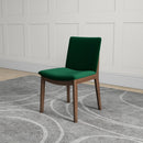 Laura - Mid-Century Modern Solid Wood Dining Chair (Set of 2) by HouseOfZazla