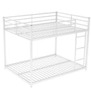 Metal Bunk Bed, Low Bunk Bed With Ladder by Unique Piece Furniture