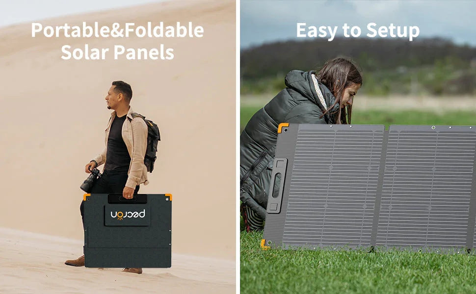 PECRON PV200 200W Portable Solar Panel Waterproof IP67, photo 5 of 9