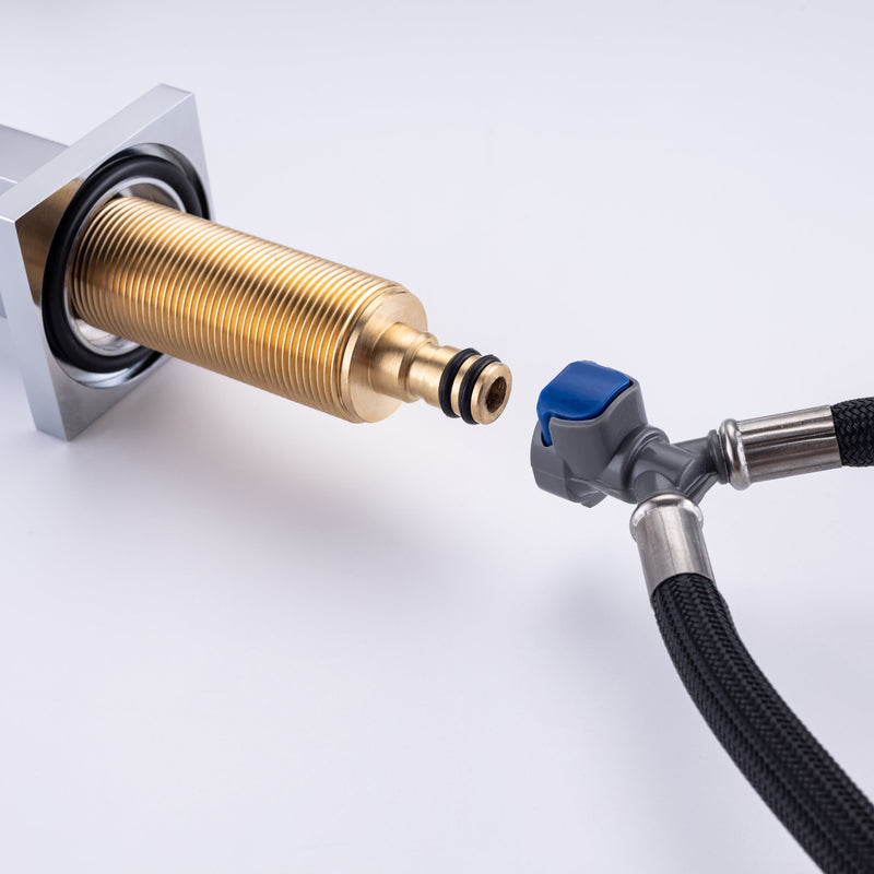 8 inch Widespread Bathroom Faucet Matte Black Bathroom Faucets for Sink 3 Hole Brass 2 Handle Lavatory Square Faucet Modern rv Bathroom Faucets